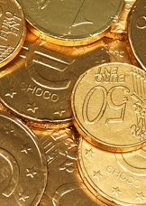 Chocolade euro munten Sint - OT