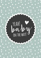 Felicitatie - zwanger baby on the way