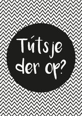 Friese kaart 'Tútsje der op?'