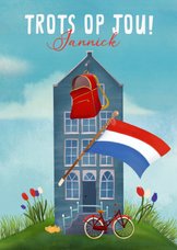 Geslaagd kaart 'Hollands Trots'