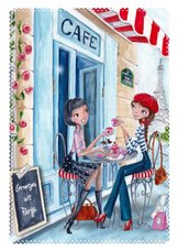 Groetjes uit Parijs Illustratie meisje