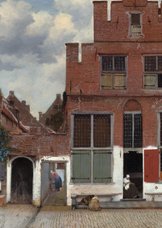 Johannes Vermeer. Het straatje in Delft