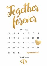 Kalender Together forever - BK