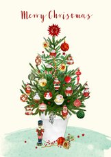 Kerstboom ornamenten kerstbal