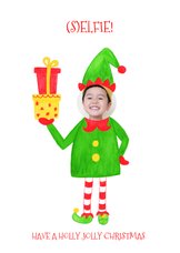 Kerstkaart CliniClowns selfie