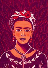 Kunstkaart Frida Kahlo