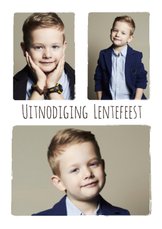 Lentefeest collage 3 foto's - BK