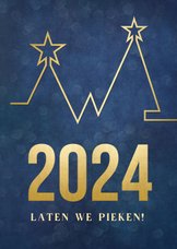 Positieve terugblik op corona kerstkaart - pieken in 2024!