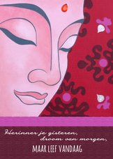 Spirituele kaart Boeddha leef vandaag