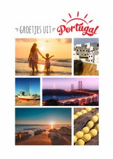 Vakantiekaart Portugal eigen foto