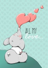 Valentijn all my love - IH