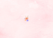 Geboorte meisje vintage konijntje met bloemen Achterkant