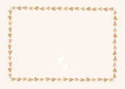 Lief geboortekaartje fotokaart wiegje hartjes maan goud Achterkant