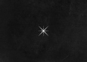 Zakelijke kerstkaart tegoedbon sterren goud krijtbord Achterkant