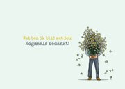 Auto eendje geel met bloemen 3