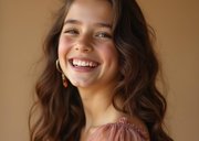 Bedankkaart vormsel communie oudroze met foto 2