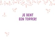 Bedankt- Je bent een topper 3