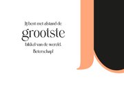 Beterschap bikkel met een grote B 3