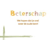 Beterschap hippe letters 3