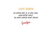Beterschapskaart - groepje katten met een bosje bloemen 3