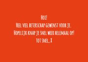 Beterschapskaart kleine vergipsing arm... 3
