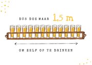 Carnavalskaart bier corona crisis alaaf 2