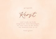 Christelijke kerstkaart gezegende kerst engel met ster 3