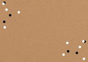 Communie uitnodiging kraft VIP ticket foto confetti  Achterkant