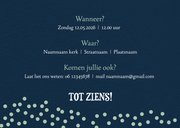 Communiekaart confetti en toffe foto 3