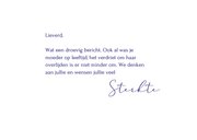 Condoleance En toen werd het stil - strand 3