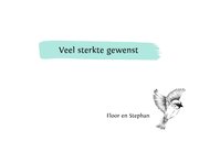 Condoleance - met oprechte deelneming vogel  3