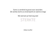 Condoleance Sprakeloos this says it all 3