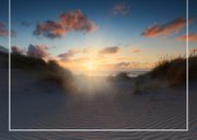 Condoleancekaart met een foto van de Hollandse Duinen 3