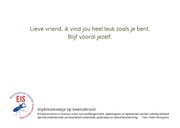 Dierenkaart met een prachtige excentrieke rode vlieg 3