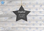 Doopfeest jongen ster 2