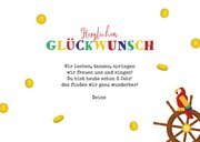 Duitse verjaardagskaart met een piraat 3