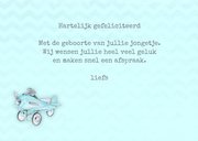 Felicitatie geboorte vliegtuig  3