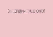 Felicitatie - Wolkslinger roze 3
