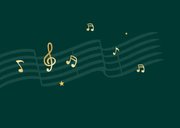 Felicitatiekaart muziek instrumenten prestatie goed gedaan 2