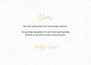 Felicitatiekaart proosten met whiskey 3