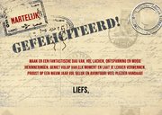 felicitatiekaart rode motor vintage 2