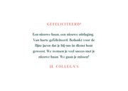 Felicitatiekaart Toedels grappig typografisch 3