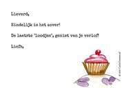 Felicitatiekaarten Zwangerschapsverlof illustratie op stoel 3