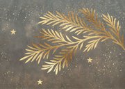 Foto kerstkaartje sjieke kerstbal taupe 2027 2