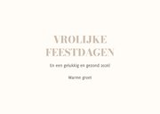 Fotocollage kerstkaart met aanpasbare tekst 3