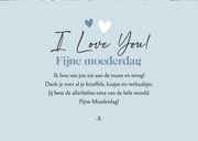 Fotocollage moederdagkaart met eigen foto's en hartjes  3