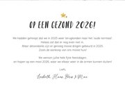 Fotokaart kerst sjabloon met 3 eigen foto's, tekst en namen 3