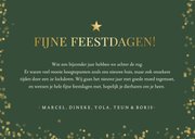 Fotokaart liggend met 1 grote foto en gouden confetti kader 3