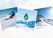 fotokaart met sneeuwvlokken 3 eigen foto's 2