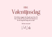 Fotokaart valentijn rood roze ik hou van jou vijf foto's 3